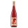 Rote Weinflasche Drehverschluss Inhalt 750 Milliliter