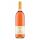 Produktfoto:  Glasklare Weinflasche, Bordeauxform, Drehverschluss, 1 Liter