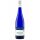 Produktfoto: Blaue Weinflasche, Schlegelform, Naturkork, 750 Milliliter