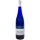 blaue Weinflasche, Schlegelform, mit Drehverschluss