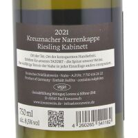Kreuznacher Narrenkappe Riesling Kabinett