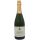 grüne dickwandige Champagnerflasche, Naturkork